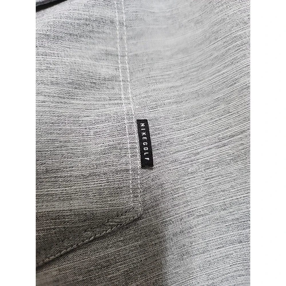 Nike Shorts Men 36 X 9 Gray Chino Flex Slim Performance Golf Belt Buckle Dri-FIT